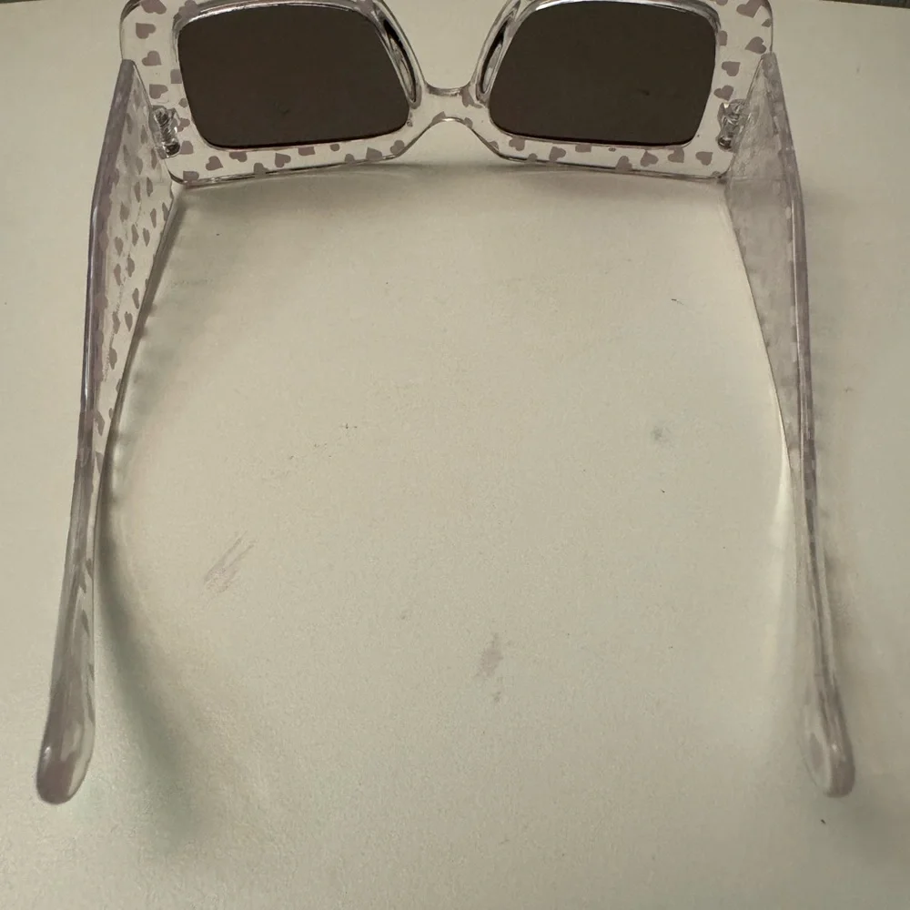 TWO Pairs of Janie and Jack Square Sunglasses, Ombré Blue, Pink Hearts, 4+